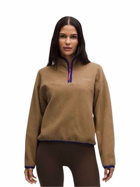Lululemon Tumbled Fleece Half-Zip Jacket
